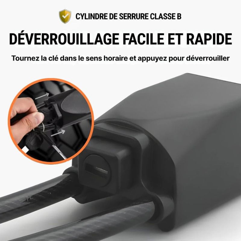 FORTILOCK - Verrouille ton volant comme un confre-fort
