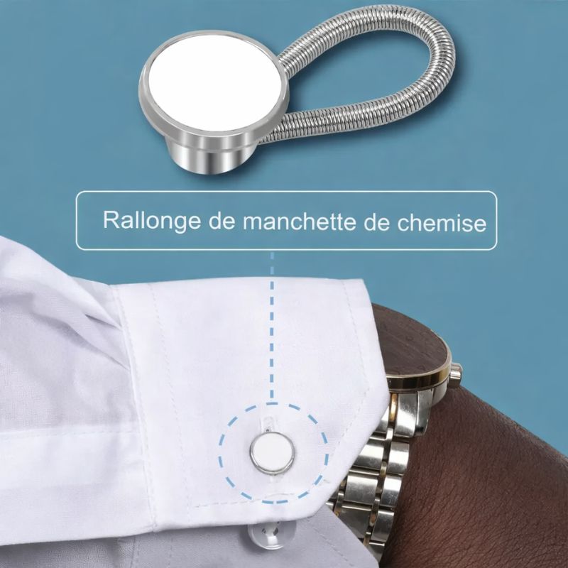 Pack 10 rallonges pour cols de chemise