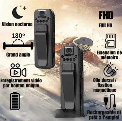 Mini Caméra D'enregistrement Vocal Et Vidéo