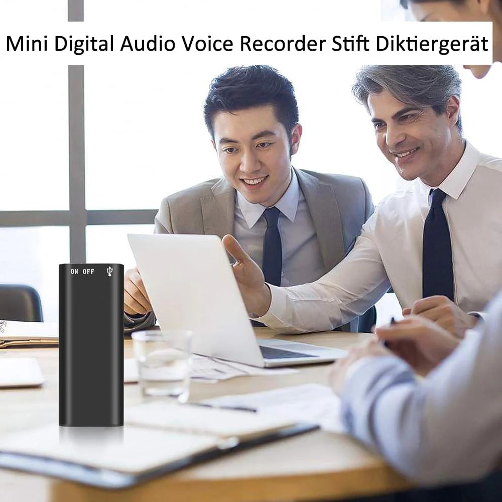 Enregistreur Vocal mémoire 8go avec écouteurs inclus 90h d'autonomie