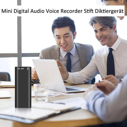 Enregistreur Vocal mémoire 8go avec écouteurs inclus 90h d'autonomie
